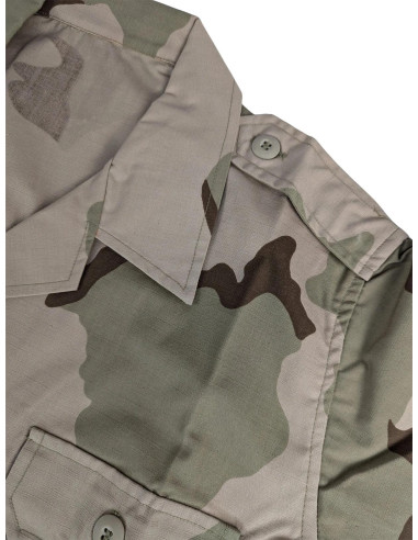 Camisa militar BDU manga corta
