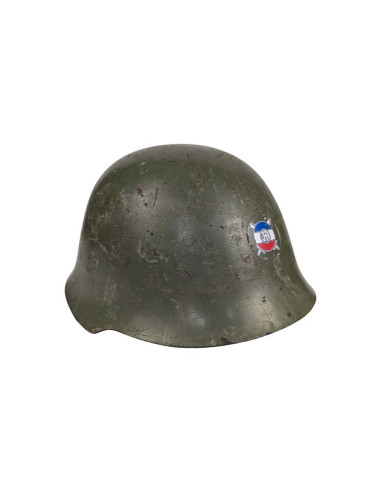Casco militar M59 Yugoslavo + Funda original reversible de regalo