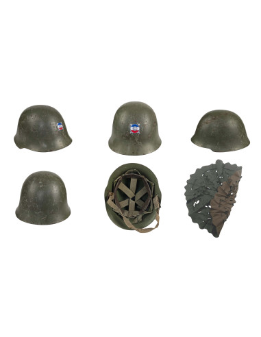 Casco militar M59 Yugoslavo + Funda original reversible de regalo