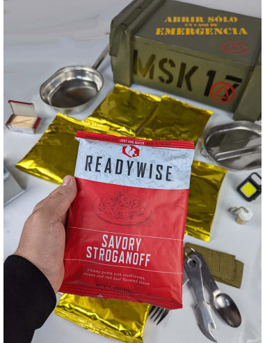 Pack comida 72h MSK-17 cad. en 2045!