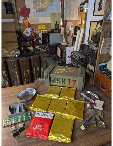 Pack comida 72h MSK-17 cad. en 2045!