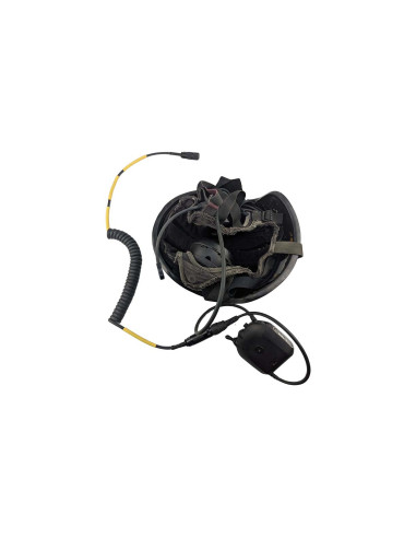 Casco militar médico CVC RBR tank crew UK con audio