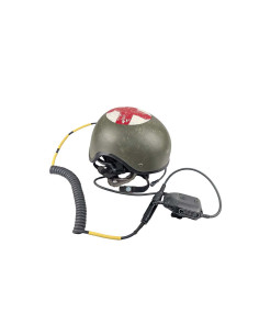 Casco militar médico CVC RBR tank crew UK con audio