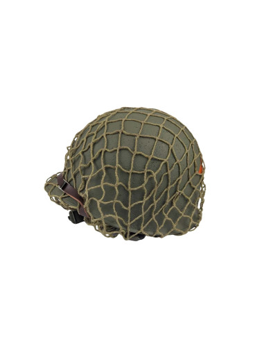 Casco M1 US Capitán Rangers 2do Batallón con red