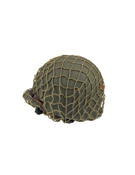 Casco M1 US Capitán Rangers 2do Batallón con red