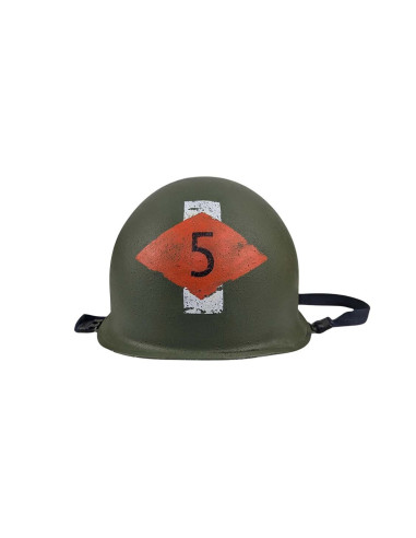 Casco M1 US Capitán Rangers 5to Batallón