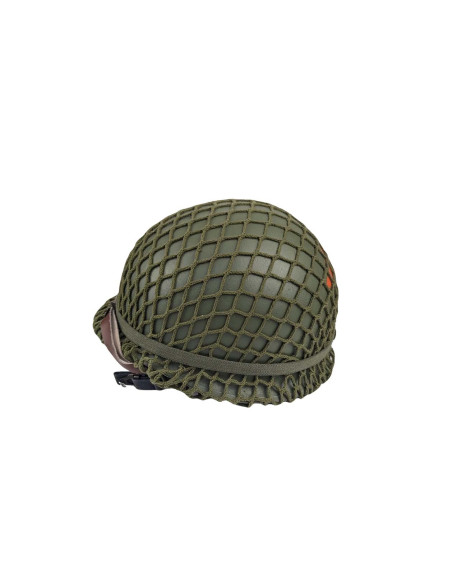 Casco M1 US Sargento Rangers 2do Batallón con red