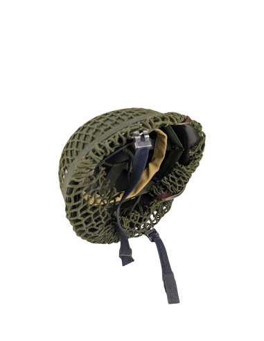 Casco M1 US Sargento Rangers 2do Batallón con red