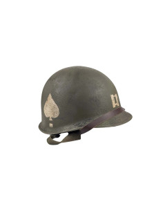Casco M1 US Capitán 506th PIR "Hermanos de Sangre" Envejecido