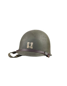 Casco M1 US Capitán 506th PIR "Hermanos de Sangre" Envejecido 2