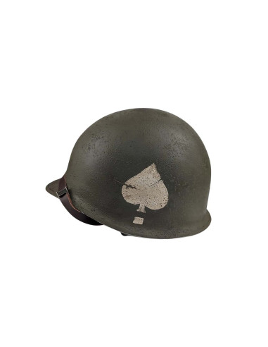 Casco M1 US Capitán 506th PIR "Hermanos de Sangre" Envejecido