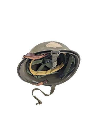 Casco M1 US Capitán 506th PIR "Hermanos de Sangre" Envejecido