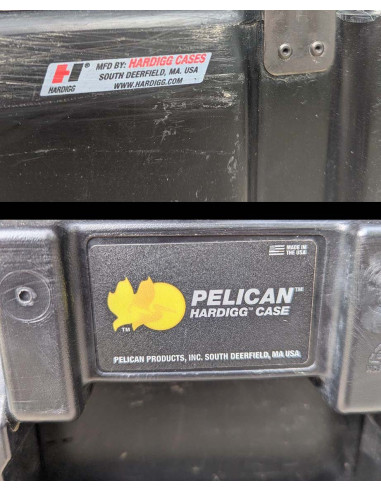 Cajón de transporte Pelican con ruedas