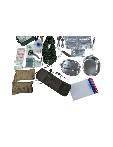 Mochila kit de supervivencia 72h