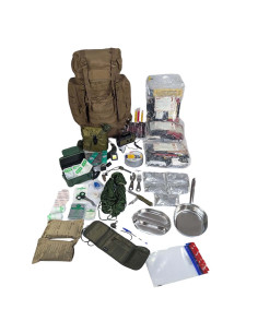 Mochila kit de supervivencia 72h