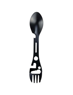 Tenedor cuchara de acero 10 en 1