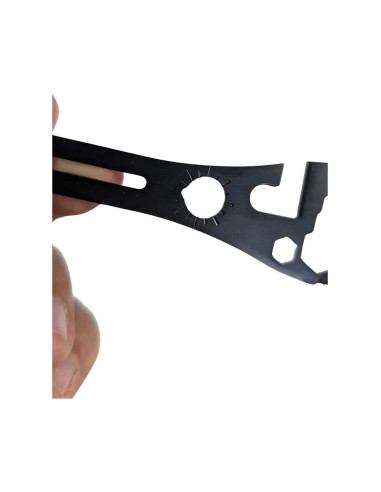 Tenedor cuchara de acero 10 en 1