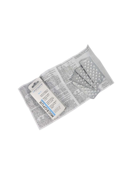 Pastillas potabilizadoras agua MICROPUR MC 1T (4X25)