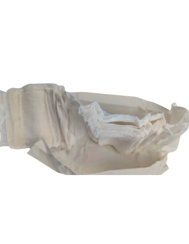 x2 Vendaje militar Francés antiguo Pansement Individuel Type 1949