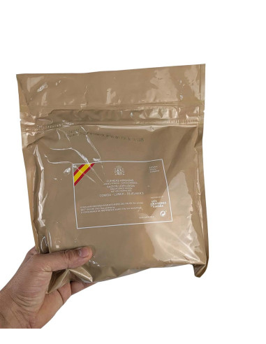 Nuevas Raciones Liofilizadas ejercito Español MRE