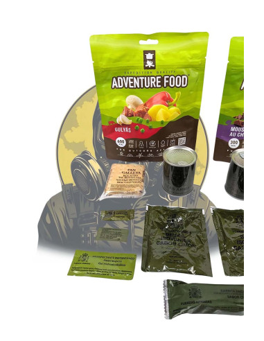 Nuevas Raciones Liofilizadas ejercito Español MRE