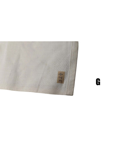 Bandera cruz roja médica antigua reversible bordada