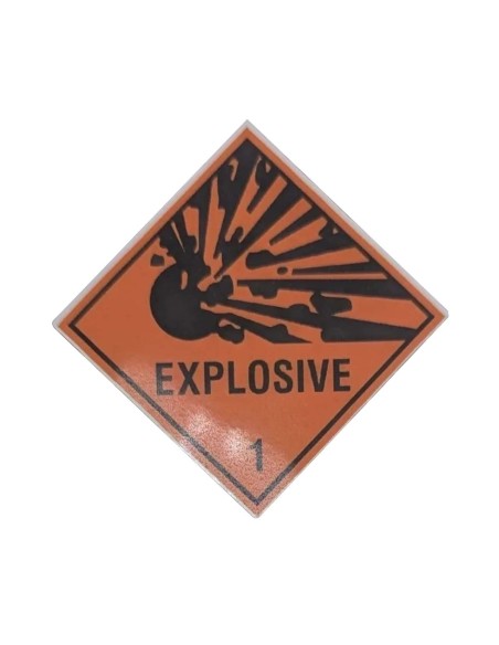 Pegatina vinilo Explosive