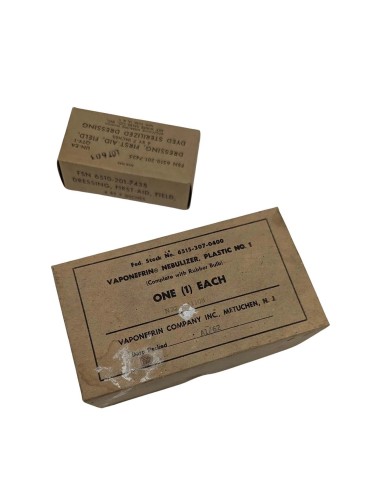 Lote material médico US Vietnam años 50/60