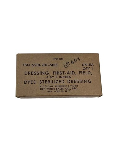 Lote material médico US Vietnam años 50/60