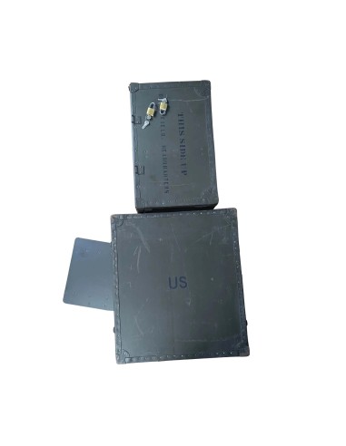 Escritorio de campaña antiguo del ejercito de los EEUU