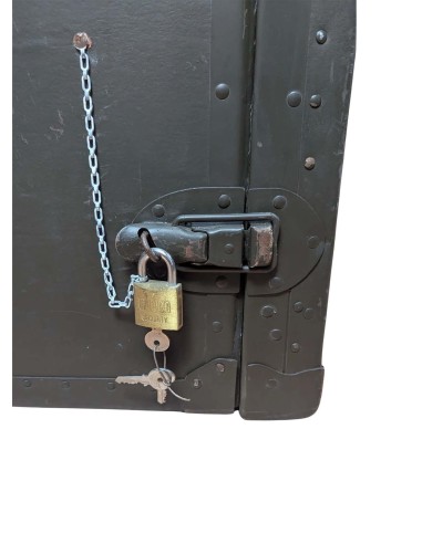 Escritorio de campaña antiguo del ejercito de los EEUU