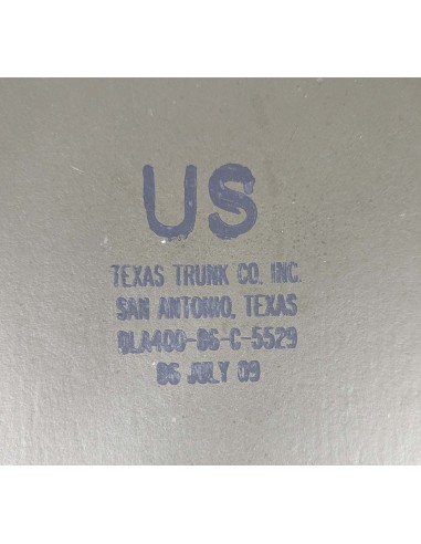 Escritorio de campaña antiguo del ejercito de los EEUU