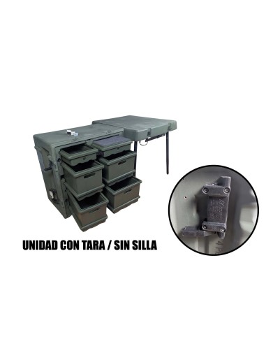 Escritorio de campaña moderno Hardigg Cases