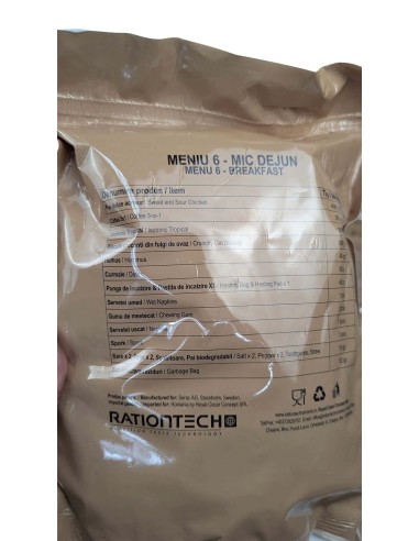 Pack 24h raciones MRE Rumanía XXL