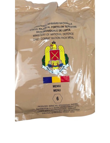 Pack 24h raciones MRE Rumanía XXL