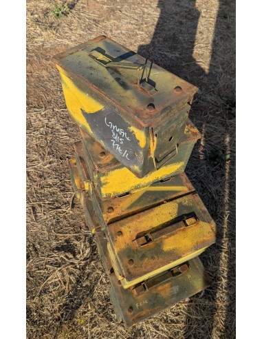 Lote de x4 cajas de munición (vacías) para decoración