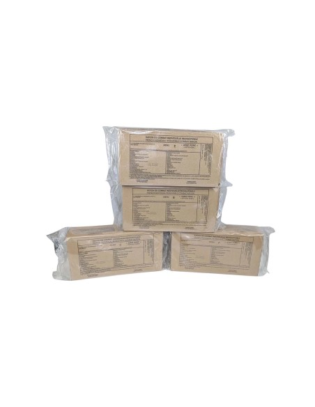 Pack 24h raciones de combate RCIR Fuerzas Armadas francesas MRE