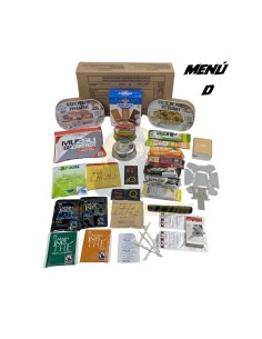 Pack 24h raciones de combate RCIR Fuerzas Armadas francesas MRE