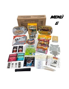Pack 24h raciones de combate RCIR Fuerzas Armadas francesas MRE