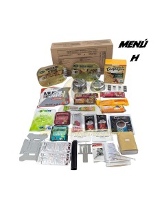 Pack 24h raciones de combate RCIR Fuerzas Armadas francesas MRE 2