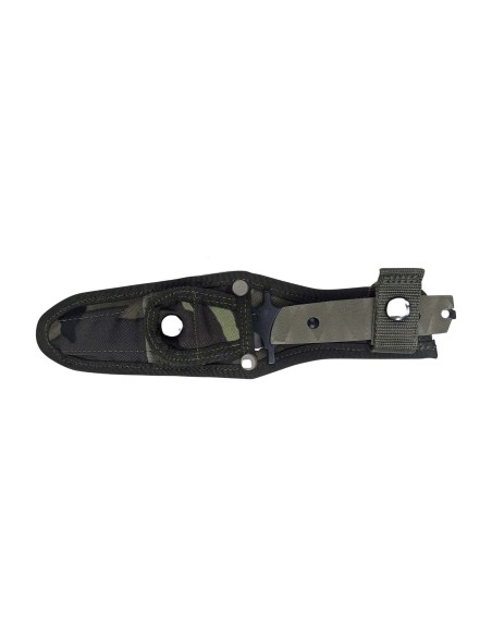 Cuchillo de combate del ejercito Checo con funda camo