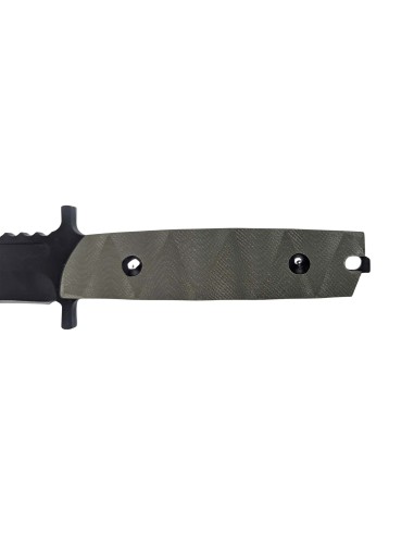 Cuchillo de combate del ejercito Checo con funda camo