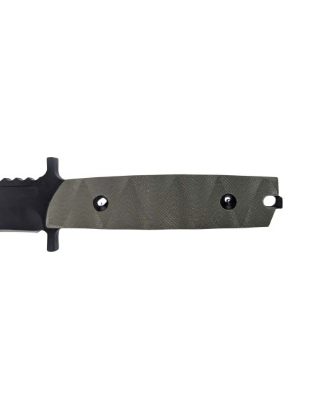 Cuchillo de combate del ejercito Checo con funda camo
