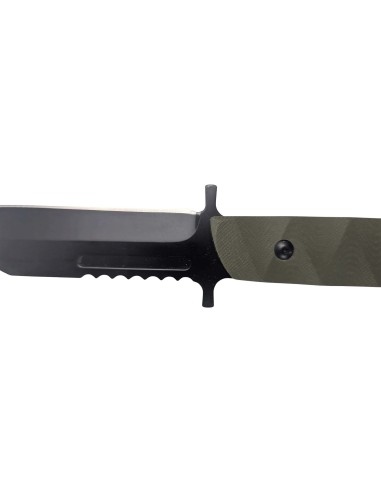 Cuchillo de combate del ejercito Checo con funda camo