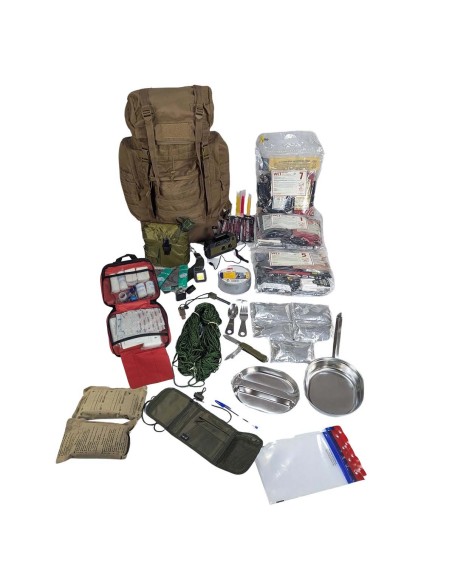 Mochila kit de supervivencia 72h