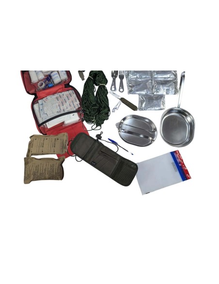 Mochila kit de supervivencia 72h