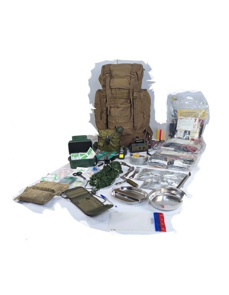 Mochila kit de supervivencia 72h