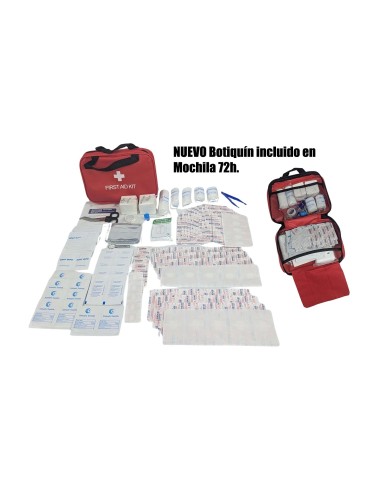 Mochila kit de supervivencia 72h