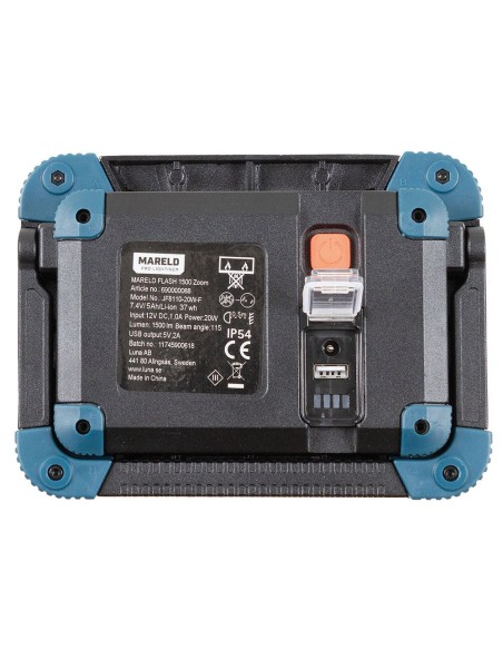 Luz de trabajo LED recargable MARELD 1500L con zoom
