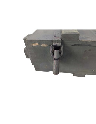 Caja de madera militar antigua grande Europa del Este